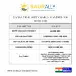 12V, 10A MPPT Solar Charge Controller for Battery Charging and Off Grid Application - Image 2
