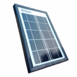 3W, 5V Saurally Solar Panel With 10ft Cable