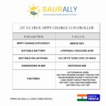 12V, 5A True MPPT Solar Charge Controller for Battery Charging and Off Grid Application - Image 2