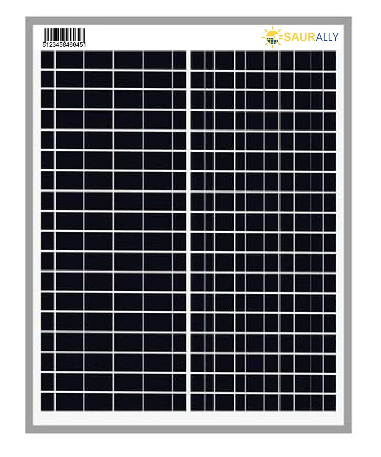 71yLw6njAyL._SL1500_.jpg 30W 12V SAURALLY Solar Panel Mono - Image 1