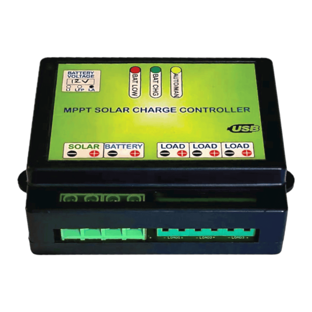 Photoroom-20250816_180053 12V, 10A MPPT Solar Charge Controller for Battery Charging and Off Grid Application - Image 1