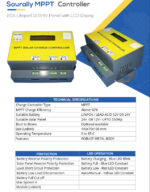 12V, 20A MPPT Solar Charge Controller With LCD - Image 5