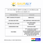24V, 40A MPPT Solar Charge Controller With LCD - Image 2